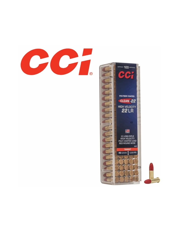 copy of BALLES CCI BLAZER ROUND NOSE 22LR 38 Grains PAR 1500