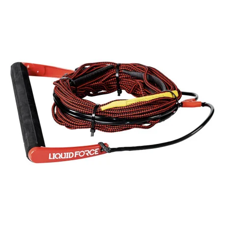 Cordes Sports nautiques tractésLiquid Force TEAM / H-BRAID RED/BLACK 70 COMBO 2024