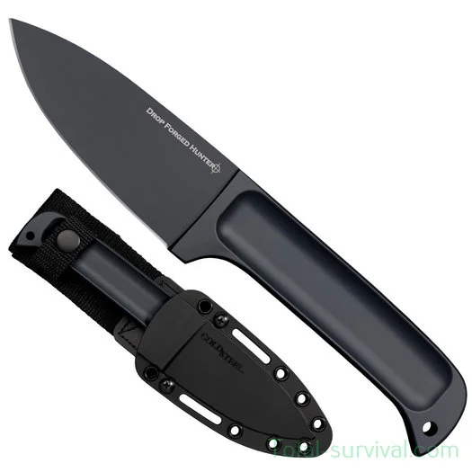 Couteau Cold Steel Drop Forged Hunter avec étui secure-ex