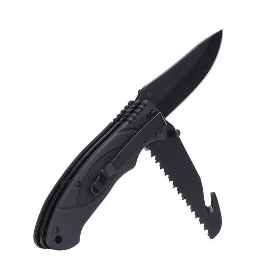 Couteau Fosco Bushcraft, noir
