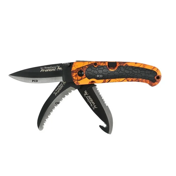 Couteau Pliant Verney Carron 3 Lames Kéos Camo Ghost Camo Blaze & Black