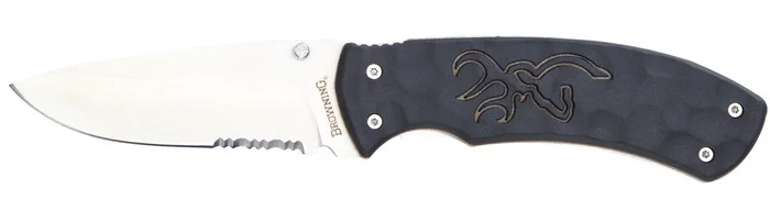 Couteau Primal large lame pliante noir BROWNING