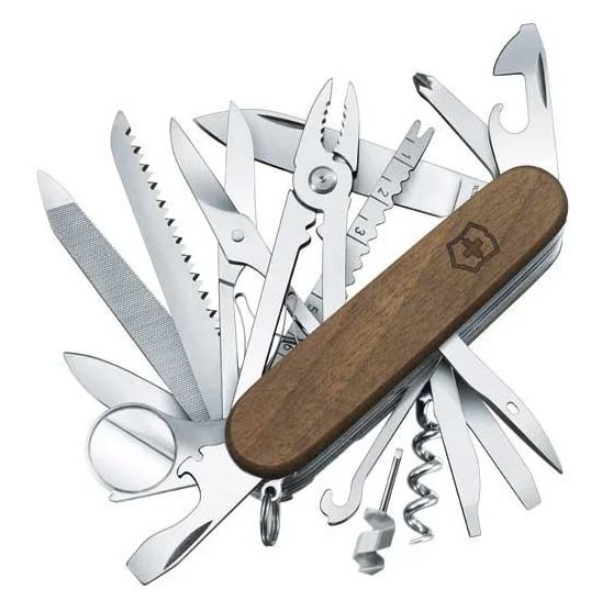 Couteau Suisse Victorinox Swisschamp Noyer