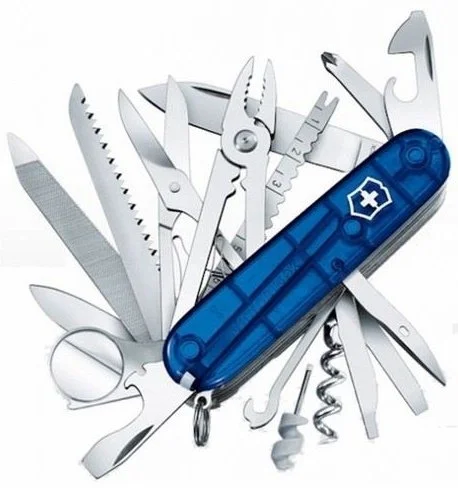 Couteau Suisse Victorinox Swisschamp Saphir