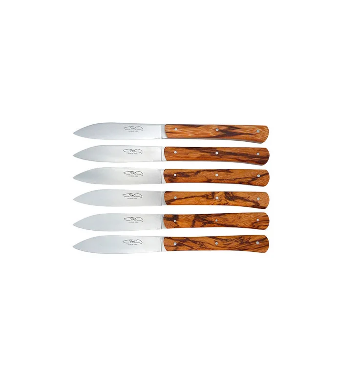 Couteau TMC Zen Table – Coffret 6 couteaux Bois de Serpent Bois de Serpent 10 cm