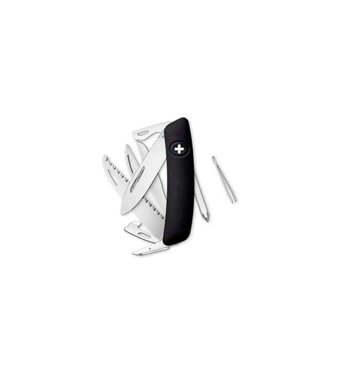 Couteaux suisses Swiza D010 Noir 7,5 cm