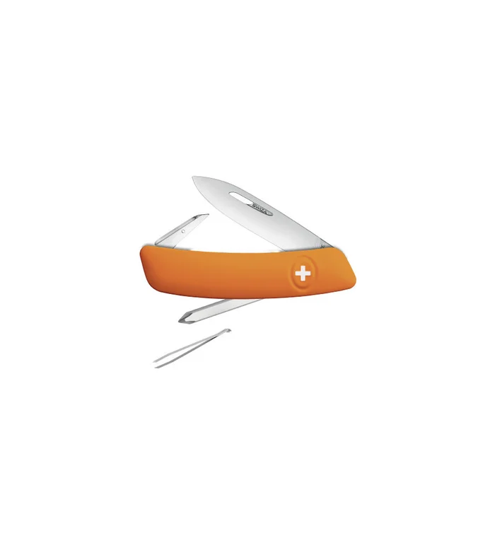 Couteaux suisses Swiza D02, orange 7,5 cm