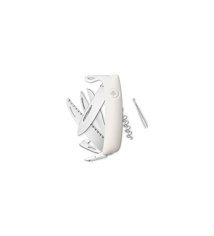 Couteaux suisses Swiza D09 Blanc 7,5 cm