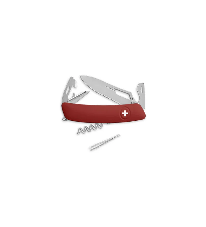 Couteaux suisses Swiza SH03 Allmatt – rouge 7,5 cm