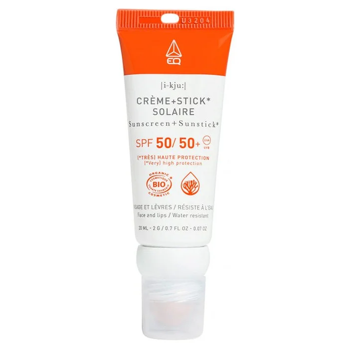 Crème solaire EQ Love Combi Crème SPF50 et Stick SPF50+