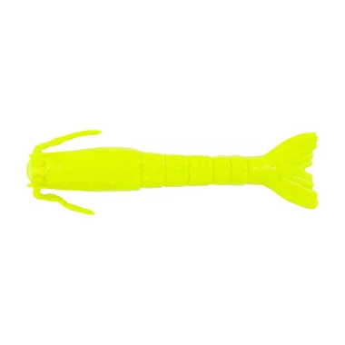Crevette d’eau salée Berkley Gulp! – 3″ – Chartreuse