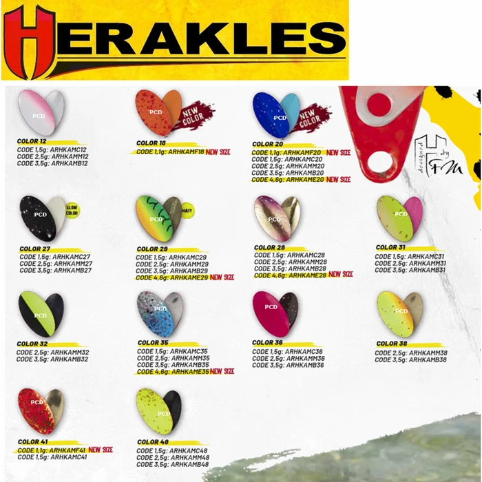 CUILLER HERAKLES AREA FISHING AMMER 3.5G