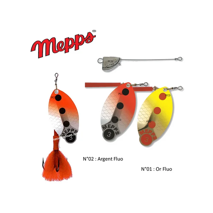 CUILLER MEPPS LUSOX FLUO N3