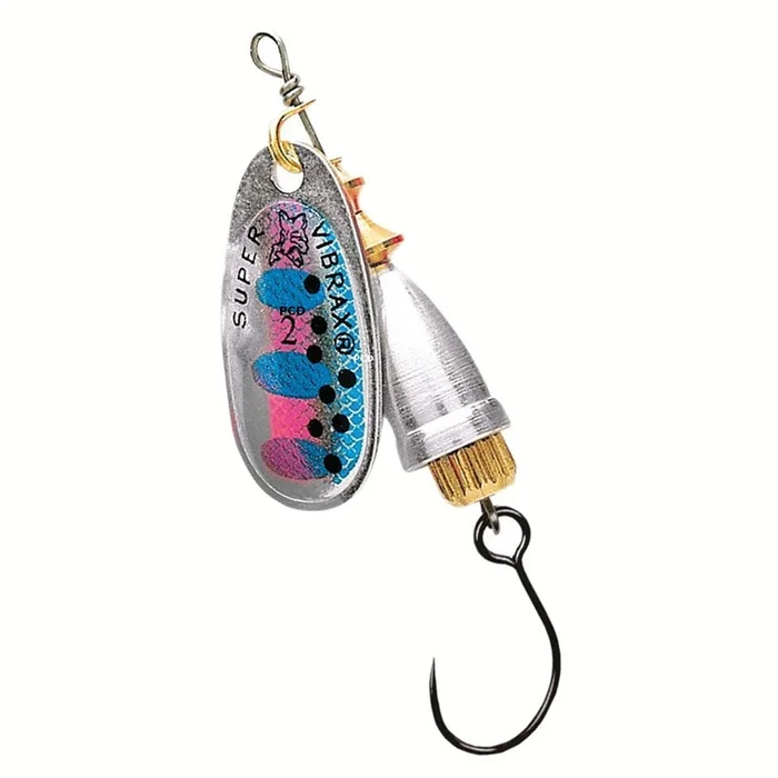 Cuiller Tournante Blue Fox Vibrax Fluorescent Barbless RT