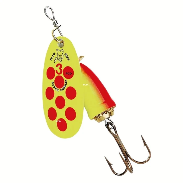 Cuiller Tournante Blue Fox Vibrax Hot Pepper CLN