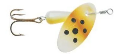 Cuillère tournante classique en ligne Panther Martin 1PMR-RTD, n° 1, 1/32 oz, truite brune