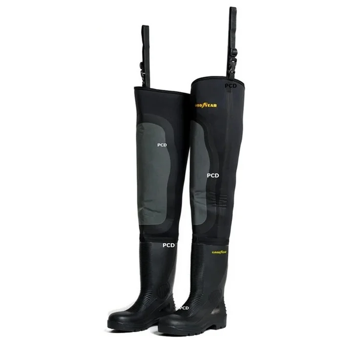 Cuissardes Homme Néoprène 4MM Good Year Noirs