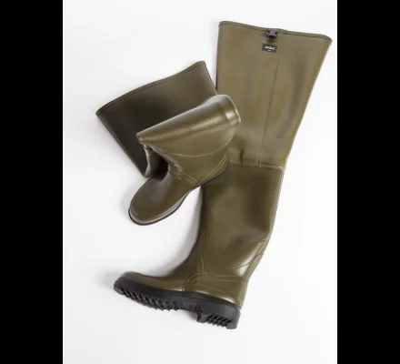 Cuissardes Truite kaki AIGLE