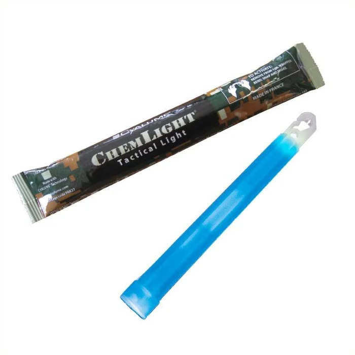Cyalume 15cm – 8h – Bleu