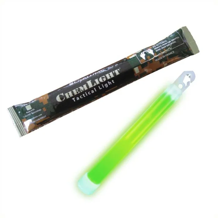 Cyalume Haute intensité 15cm – 30min – Vert
