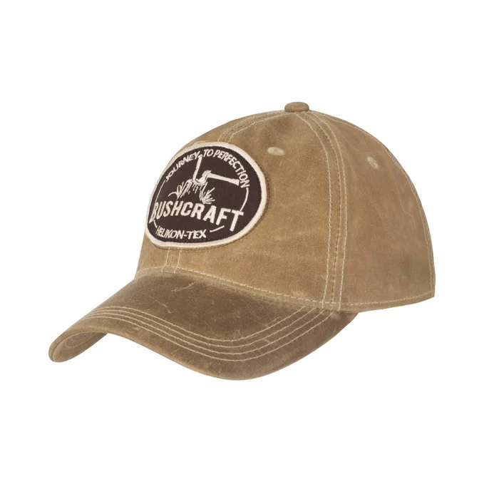 CZ-BCW-WC-13 – Helikon tex Casquette baseball Bushcraft coton ciré Khaki