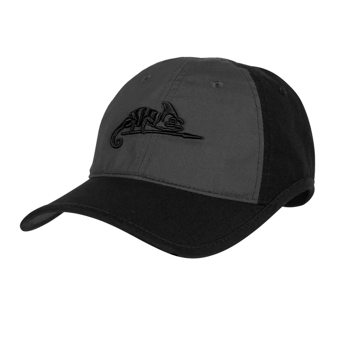 CZ-LGC-PR-0135B – Helikon Tex casquette Polycoton ripstop Noir/Shadow grey