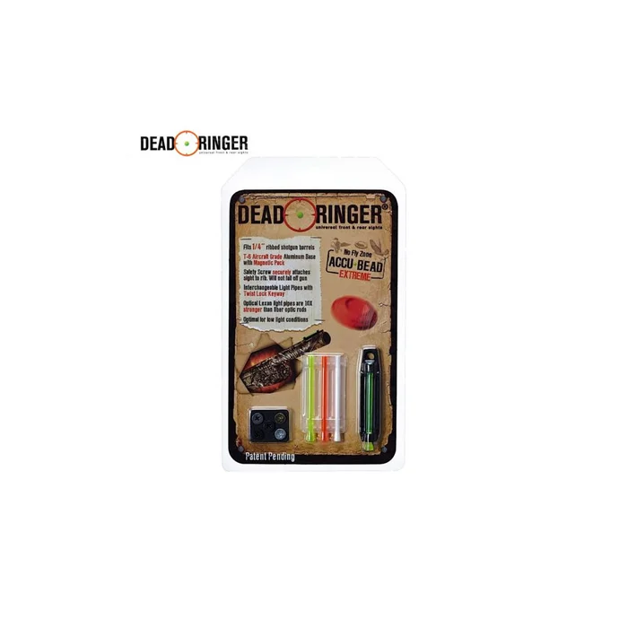 Dead Ringer 1/4&Prime; Accu-Bead Extreme Sight Set