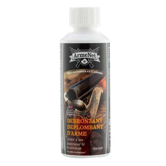 Débronzant Déplombant Armenet 250 ml – Élimination des Résidus de Plomb – Nettoyage Efficace pour Armes de Chasse