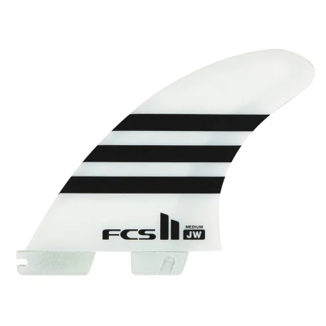 Dérives SurfFCS FCS II JULIAN WILSON PC AIRCORE TRI FINS – Noir/Blanc