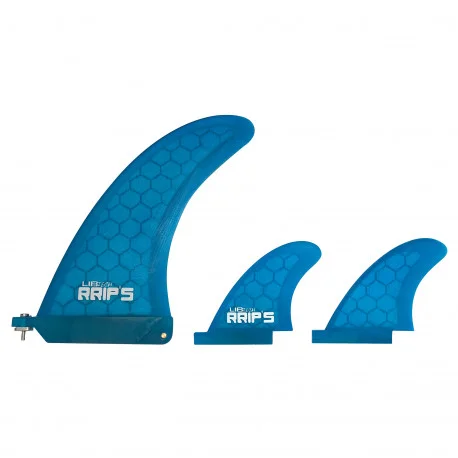 Dérives SurfLib Tech 6.5″ SINGLE FIN + SIDE BITES FIN SET