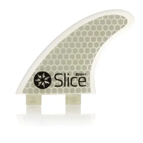 Dérives SurfSLICE Ultra Light Hex Core – S5 – FCS Compatible – White