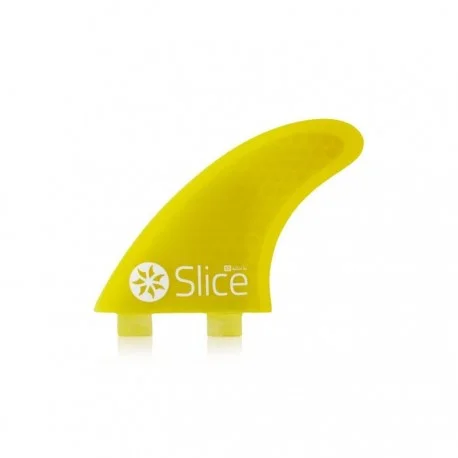 Dérives SurfSLICE Ultra Light Hex Core – S7 – FCS Compatible – Yellow