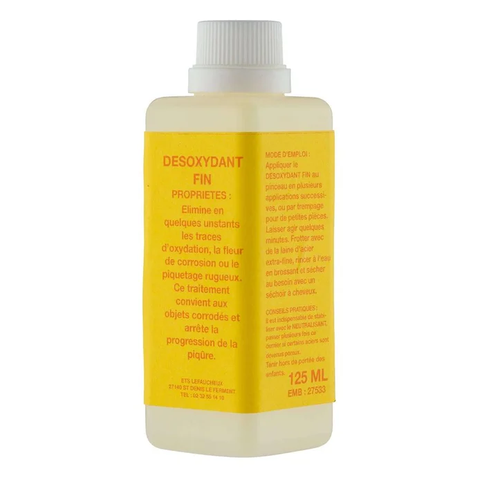 Désoxydant Fin Ets Lefaucheux 125 ml – Nettoyage Précis – Protection Durable – Pour Armes et Mécanismes Fiables
