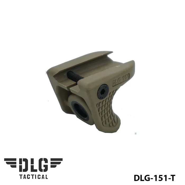 DLG151T – Poignée courte Handstop montage Picatinny TAN