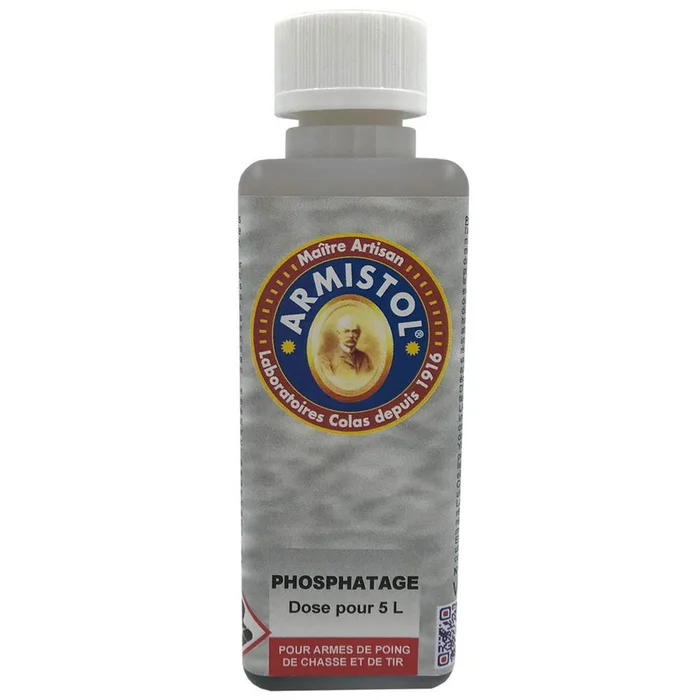 Dose de Phosphatage Armistol 125ml – Traitement Anticorrosion – Protection Durable pour Armes et Métaux