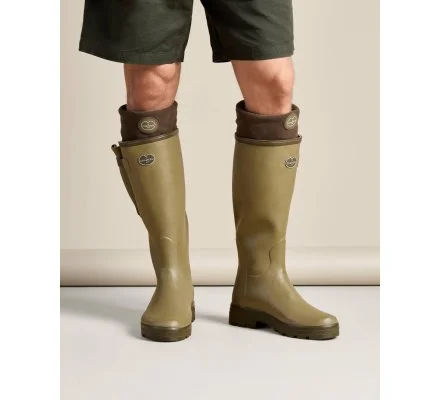 Doublure polaire verte pour bottes LE CHAMEAU – Image 3