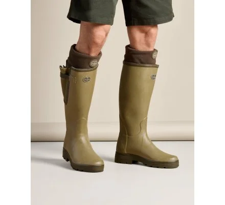 Doublure polaire verte pour bottes LE CHAMEAU – Image 4