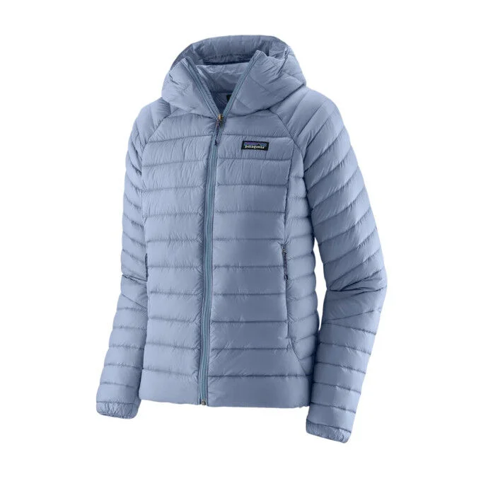 Doudoune a capuche Femme Patagonia Sweater™ – Barnacle Blue