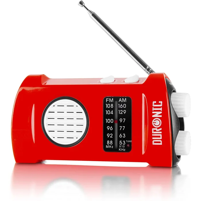 DURONIC Ecohand Radio et Lampe torche sans pile