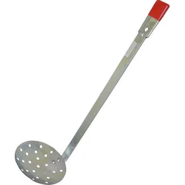 Écumoire en métal robuste HT Chip N’ Dip avec brise-glace et règle