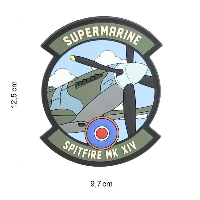 Écusson 3D SPITFIRE PVC Velcro