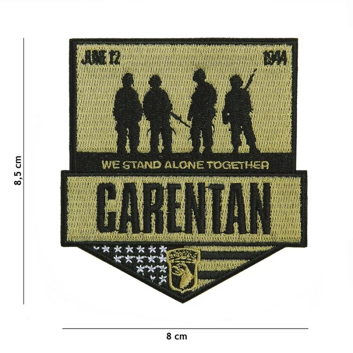 Écusson brodé CARENTAN