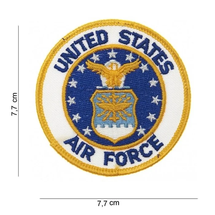 Écusson brodé US AIR FORCE Thermocollant