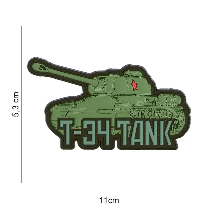 Écusson char T-34 3D PVC