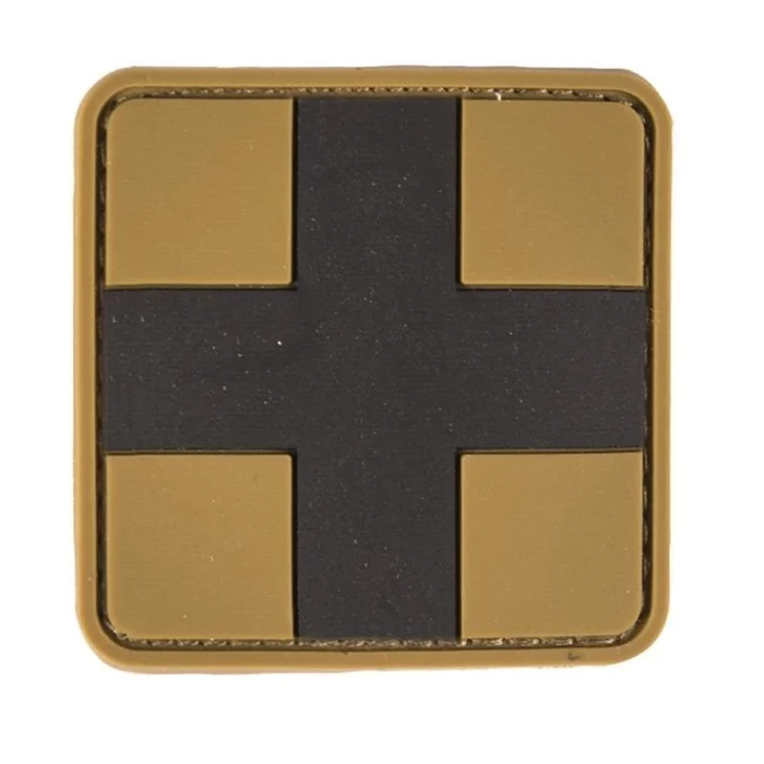 Écusson Croix Médicale PVC Velcro