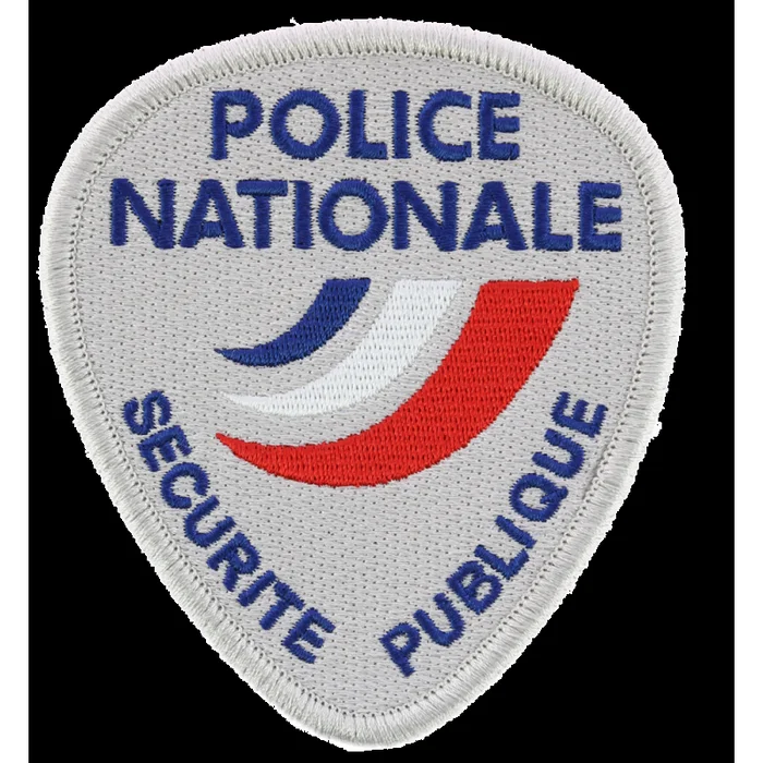 Ecusson de bras velcro Police Nationale sécurité publique
