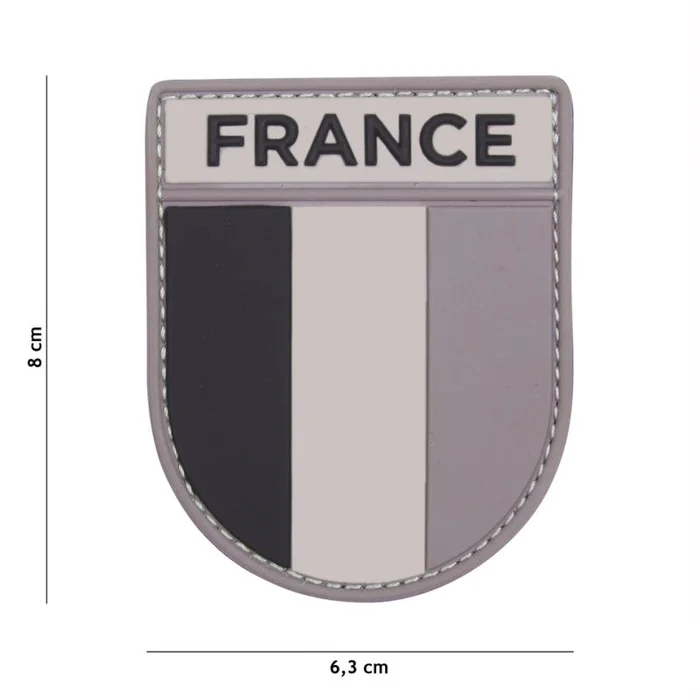 Écusson Drapeau Français PVC Basse visibilité