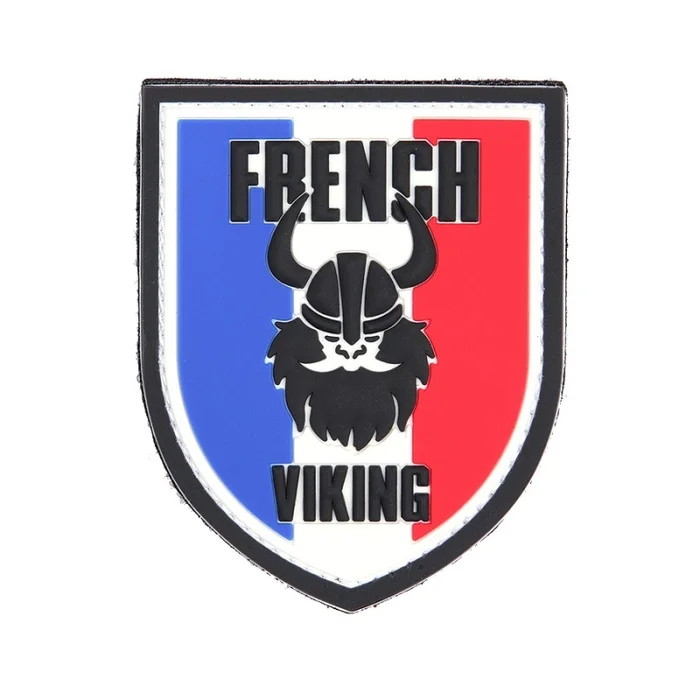 Écusson French Viking 3D PVC Velcro