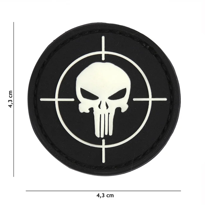 Écusson Punisher Sight 3D PVC Velcro
