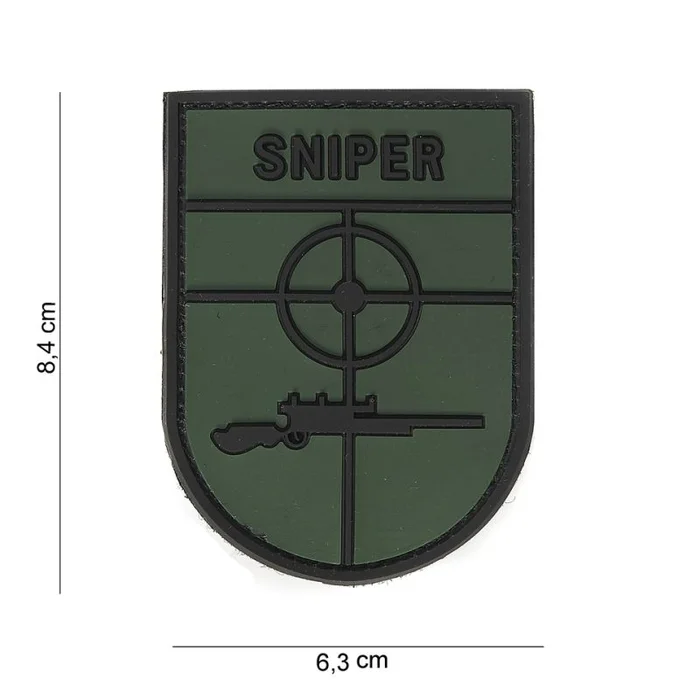 Écusson PVC SNIPER Velcro